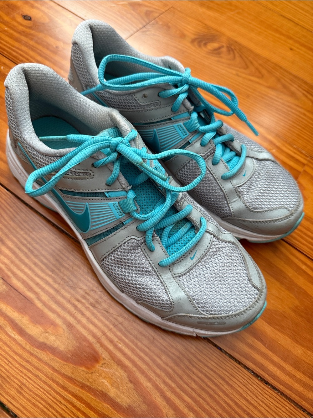 Nike Women’s Athletic Sneakers - Gray & Teal